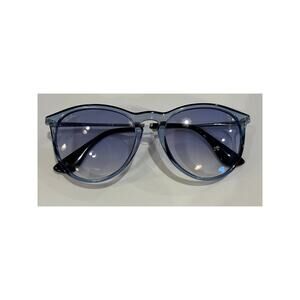 Ray-Ban Erika Color Mix -Transparent Blue Frames Blue Gradient Lenses - New